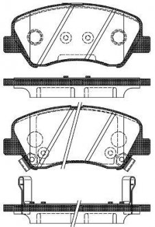 Drive+ - Тормозные колодки для дисков Drive+ dp1010.10.0119