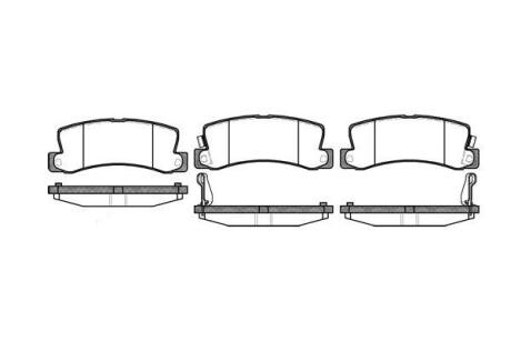 Drive+ - Гальмівні колодки до дисків Drive+ dp1010.10.0190