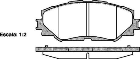 Drive+ - Гальмівні колодки до дисків Drive+ dp1010.10.0209