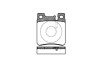 Купить Drive+ - Тормозные колодки для дисков Mercedes W124, S124, W140, C140, W202, C124, C207, C238, A124, A207, A238, W210, S210, CLK-Class, S202 Drive+ dp1010.10.0755 (фото1) подбор по VIN коду, цена 457 грн.
