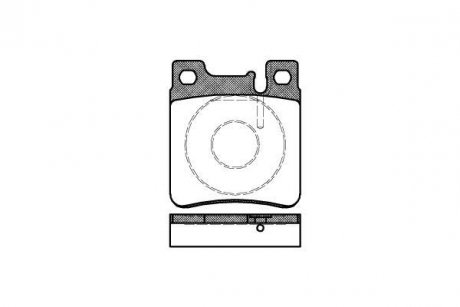 - Тормозные колодки для дисков Drive+ dp1010.10.0755