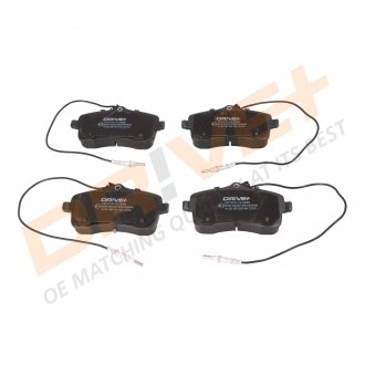 Drive+ - Тормозные колодки для дисков Drive+ dp1010.10.0886