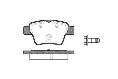 Drive+ - Гальмівні колодки до дисків Drive+ dp1010.10.0894