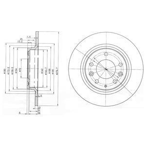 Drive+ - Гальмівний диск Drive+ dp1010.11.0165
