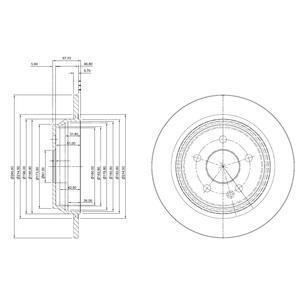 Drive+ - Гальмівний диск Drive+ dp1010.11.0270