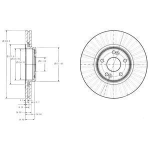 Drive+ - Гальмівний диск Drive+ dp1010.11.0343