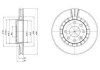 Купити Гальмівний диск Opel Kadett, Ascona, Vectra, Astra, Daewoo Nexia, Lanos, Opel Corsa Drive+ dp1010.11.0346 (фото1) підбір по VIN коду, ціна 731 грн.