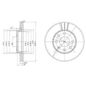 Drive+ - Тормозной диск Drive+ dp1010.11.0350