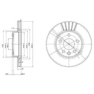 - Тормозной диск Drive+ dp1010.11.0762