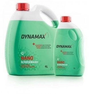 Жидкость в бачок омывателя (летняя) NANO MELON KIWI GREEN (4L) Dynamax 501981