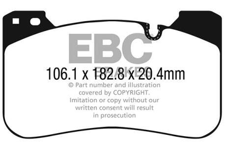 Колодки EBC dp42331r