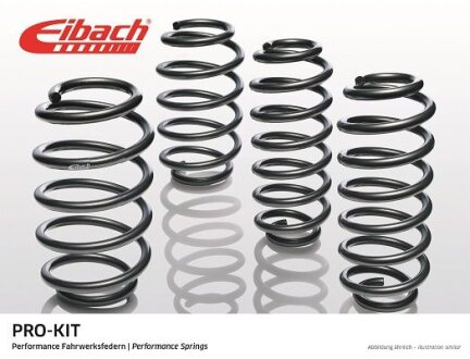 Комплект пружин (Pro-Kit) BMW 3 (G20/G80/G28) 18-/4 (G22/G82) 20- (B47/B48/B57/B46) (4 шт.) EIBACH e10-20-045-02-22