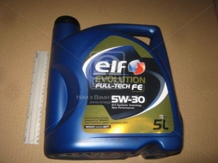 Купить Масло 5W30 Evolution Full-Tech FE (5L) (C4/RN 0720/MB226.51) ELF 194908 (фото1) подбор по VIN коду, цена 1776 грн.