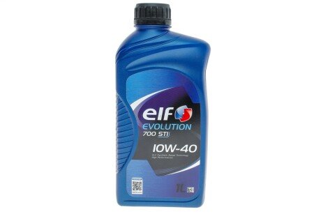 Масло 10W40 Evolution 700 STI (1L) (458443)(ACEA/A3/B4 API/SN/CF VW/501.01/505.00/MB 229.1) ELF 214125