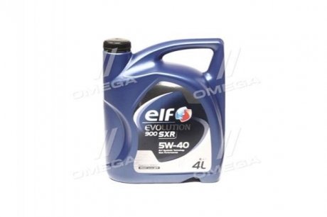 Масло 5W40 Evolution 900 SXR (4L) (ACEA A3/B4/API SM/RN 0700/RN 0710) ELF 217557