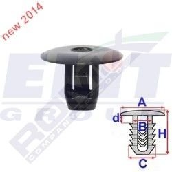 Зажим бампера ELIT c60647