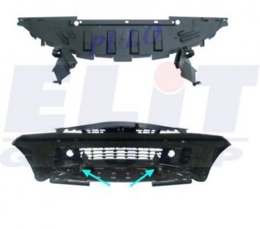 Купить Защита двигателя Renault Megane ELIT kh6041 267 (фото1) подбор по VIN коду, цена 1653 грн.