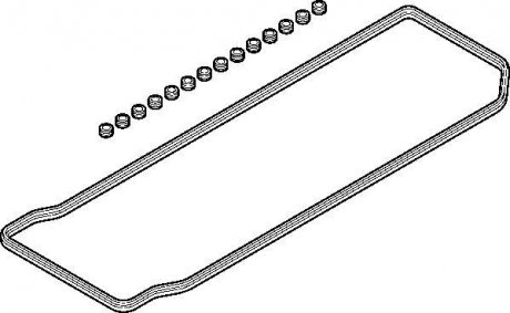 Купить Комплект прокладок ГБЦ. Volvo. верхний ELRING 381.390 (фото1) подбор по VIN коду, цена 1777 грн.
