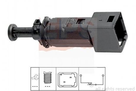 Перемикач світла "стоп" Nissan,Opel,Reno Clio,Kangoo,Master,Traf EPS 1.810.148