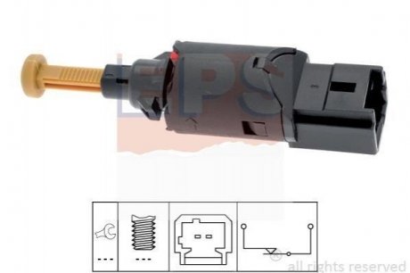 Купити Датчики стоп-сигналу Citroen Berlingo I (MF) -98/Peugeot Partner 96- Citroen Berlingo, Peugeot Partner, Citroen Xsara, Peugeot 206 EPS 1.810.194 (фото1) підбір по VIN коду, ціна 335 грн.