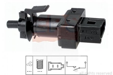 DB Выключатель STOP-сигналов A/B-Class W168/169/245/202/203/210 Mercedes W202, S204, W901, W902, W210, Vito, S202, W906, S210, S203, V-Class, W204 EPS 1.810.222