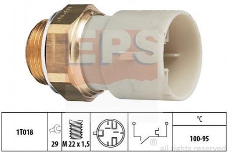 Датчик на вентилятор Opel (100°C-95°C) Opel Vectra EPS 1.850.147