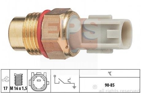TOYOTA Температурный датчик включения вентилятора радиатора AVENSIS 97- Toyota Camry EPS 1.850.223