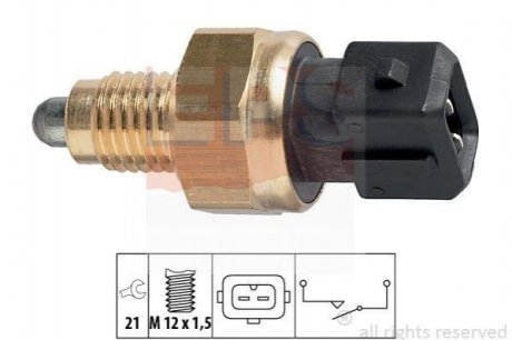 BMW Выключатель света заднего хода 3 E46/E90, 5 E39/E60 BMW E36, E34, E23, E32, E31, F20, E91, E38, F10, E39, E90, F12 EPS 1.860.131