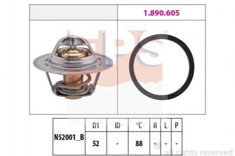 ROVER Термостат (Made in Italy!) 200,400 90-00 88 Alfa Romeo 33, Land Rover Freelander EPS 1.880.312