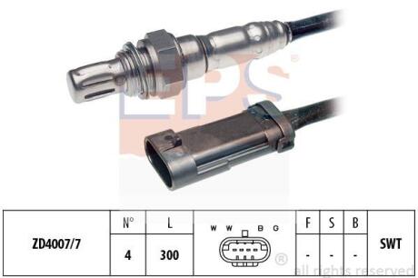 Купить RENAULT лямбда-зонд LOGAN I 1.6 04-, MEGANE I Classic 1.4 96-03, DACIA SANDERO 1.6 16V 11- Dacia Logan, Renault Megane, Kangoo, Clio, Sandero, Logan, Dacia Duster, Nissan Kubistar EPS 1.997.281 (фото1) подбор по VIN коду, цена 1621 грн.