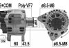 Купити Генератор Opel Movano, Renault Scenic, Grand Scenic, Master, Megane, Kangoo, Clio, Dacia Duster, Renault Kadjar, Captur ERA 209165 (фото1) підбір по VIN коду, ціна 24588 грн.