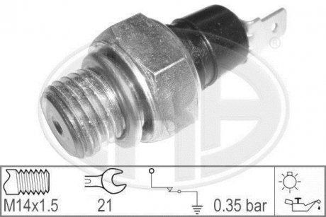 Купити Датчик тиску оливи Renault Espace, Volvo 340, SAAB 900, 9000, 9-3, Renault Master, Trafic ERA 330003 (фото1) підбір по VIN коду, ціна 193 грн.