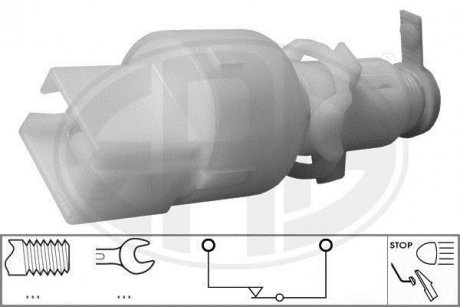 Вмикач сигналу стоп Peugeot Boxer, Fiat Ducato, Punto, Alfa Romeo 145, Lancia Kappa, Citroen Jumper, Fiat Panda, Lancia Thema, Alfa Romeo 146, 156, 166 ERA 330064