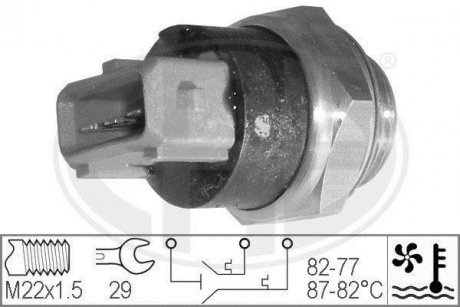 Купить Датчик вмикання вентилятору Peugeot 605 ERA 330215 (фото1) подбор по VIN коду, цена 860 грн.