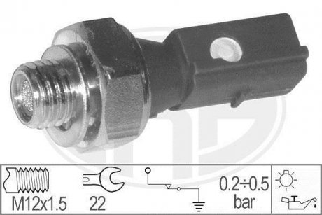 Датчик давления масла Mercedes W169, W245, Smart Fortwo ERA 330764