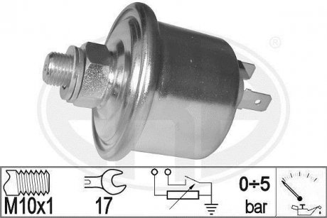 Датчик тиску оливи Audi 80, 100, Volkswagen Golf, Passat, Scirocco, Corrado, Seat Toledo, Ibiza, Cordoba, Audi A4, Volkswagen Polo ERA 330914