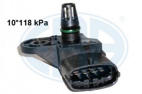 Купити Датчик абсолютного тиску - MAP Sensor Fiat Panda, Doblo, Punto, Grande Punto, Alfa Romeo Mito, Fiat 500, Lancia Musa, Opel Combo, Ford KA, Fiat Tipo ERA 550098 (фото1) підбір по VIN коду, ціна 1660 грн.