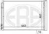 Купити Радіатор BMW F10, F13, F01, F04, F12, F07, F11, F06 ERA 667079 (фото1) підбір по VIN коду, ціна 4030 грн.