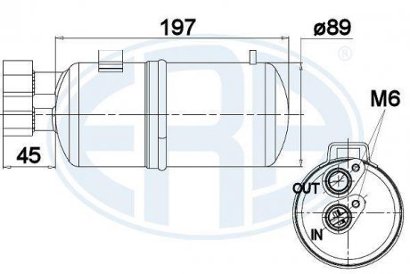 Осушувач кондиціонера ERA 668006