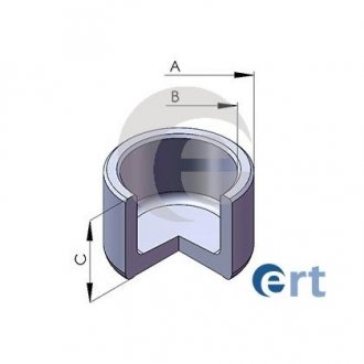 Купить Поршень супорта ERT 150587-C (фото1) подбор по VIN коду, цена 245 грн.