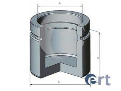 Поршень суппорта Toyota Auris, Rav-4, Camry, Lexus ES, Toyota Prius, Previa, Avalon ERT 150850-C