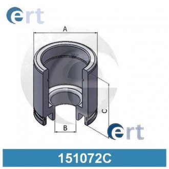 Поршень супорта Mercedes T1/T2, Opel Vivaro ERT 151072-C