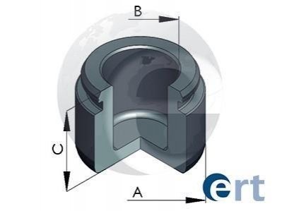 ALFA ROMEO Поршень суппорта 42 mm торм. система BREMBO 159,166, Spider Alfa Romeo 166, Peugeot 607 ERT 151280-C