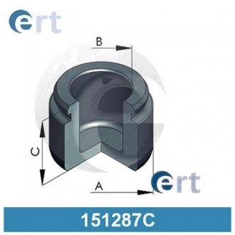 Поршень суппорта Mercedes M-Class ERT 151287-C