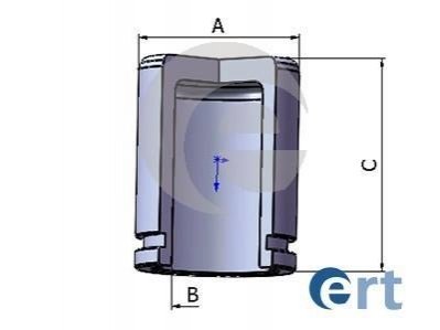 Купить HYUNDAI Поршень, корпус скобы тормоза ELANTRA IV 1.6 CRDi 05-11, i20 I (PB, PBT) 1.6 CRDi 09-12 Hyundai I20, Elantra ERT 151392-C (фото1) подбор по VIN коду, цена 216 грн.