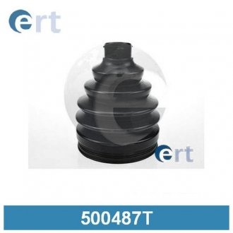 Пыльник шрус из полимерного материала в наборе со смазкой и металлическими крепежными элементами ERT 500487T