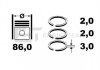 Купить Комплект колец на поршень Mazda 6, 5, 3 ET ENGINETEAM r4000900 (фото2) подбор по VIN коду, цена 5483 грн.