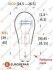 Купить E:ЛАМПА 12V-21/5W EUROREPAR 1616431380 (фото2) подбор по VIN коду, цена 57 грн.