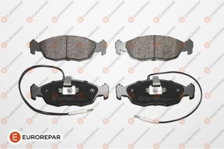 Купить Колодки тормозные 4 шт Peugeot 306, Citroen Xsara EUROREPAR 1617252380 (фото1) подбор по VIN коду, цена 718 грн.