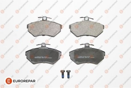 Купити Колодки ГАЛЬМ?? Volkswagen Passat, Golf, Vento, Seat Toledo, Ibiza, Cordoba, Volkswagen Polo, Caddy EUROREPAR 1617254380 (фото1) підбір по VIN коду, ціна 728 грн.